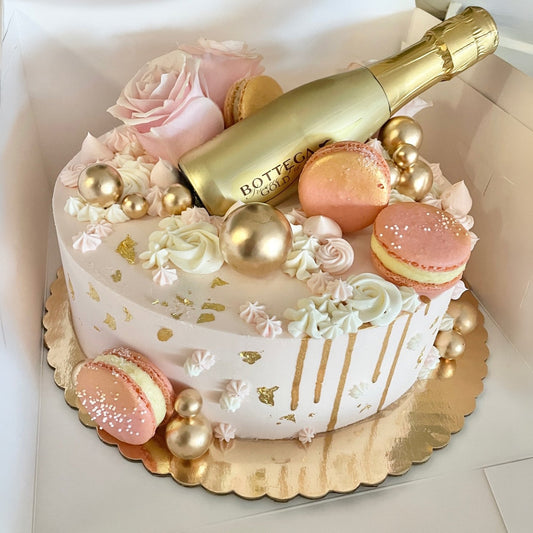 Champagne Pop Cake