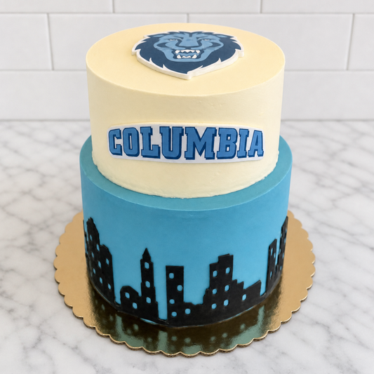 School Logo Cake