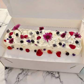 French Rustic Slab Cake